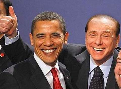 obama berlusca